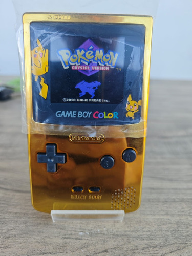 Gameboy Color - Ips V2 Dourado Amarelo (Usado)