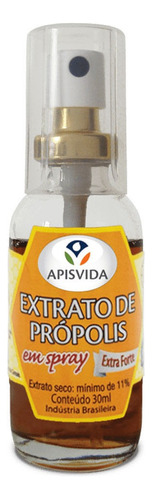 Spray Composto Mel E Própolis Extra Forte Apis Vida 30ml