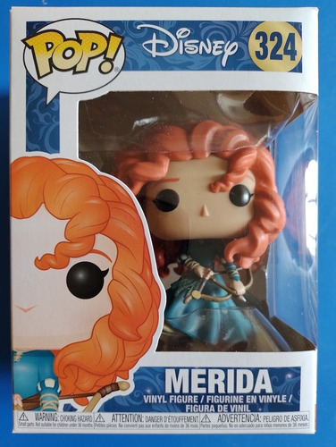 Funko Pop Merida Valiente Brave Princesas Disney