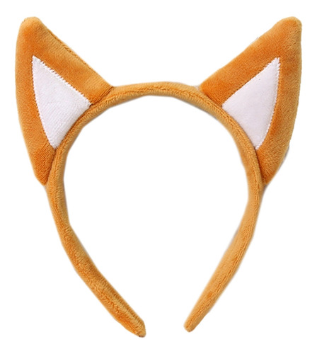 (y) Diadema Elástica Con Forma De Oreja De Perro Con Forma D