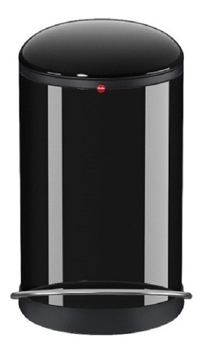 Cubo Cesto Residuos Hailo Harmony M Color Negro 12 L - Soft