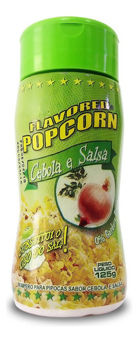 Tempero Para Pipoca - Sabor Cebola E Salsa