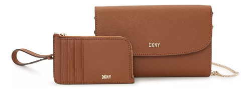 Dkny Conjunto De Cartera Y Tarjetero Para Dama, Crossbody