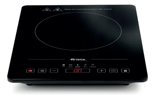 Anafe Portatil De Inducción 1 Zona Ariete 1997/00 2000w Color Negro