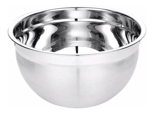 Recipiente Bowl Inox P/ Uso Culinário Cozinha Casa Utilidade