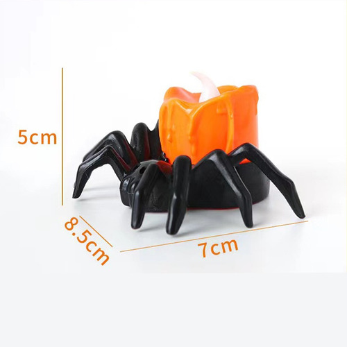 Lámparas De Calavera De Araña De Halloween De 4 Piezas