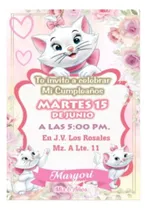 Comprar Invitación Editable En Powerpoint De La Gatita Marie