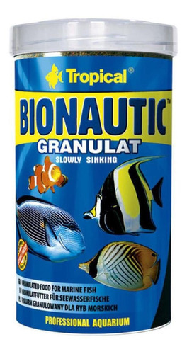 Ração Premium Tropical Bionautic Granulat 275g-peixes