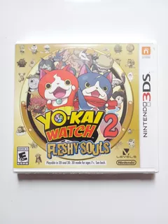 Yo Kai Watch 2 Fleshy Souls Juego Nintendo 3ds Nuevo Sellado