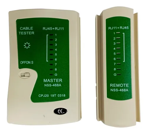 Tester Para Cable De Red Utp Rj45 - Rj11