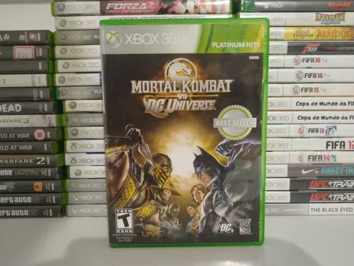 Jogo De Luta Xbox 360* Mortal Kombat Vs Dc Universe Original