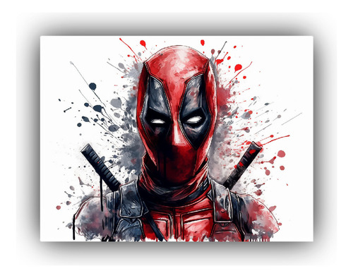 Poster Espectacular Dead Pool Alta Resolucion 30x20cm