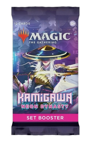 Mtg Kamigawa: Neon Dynasty Set Booster Pack