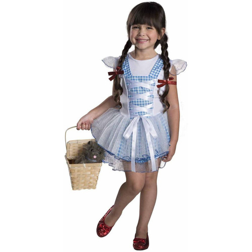 Disfraz De Dorothy Mago De Oz Para Niña Talla: S Halloween