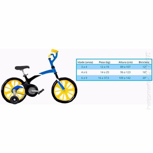 Bicicleta Hot Wheels Aro 16 Infantil Menino Rodinhas Caloi