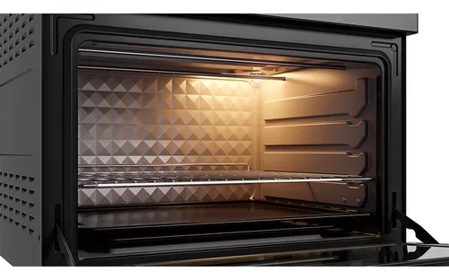 Forno Elétrico Midi de Bancada Itatiaia 46L - 127V - Preto - Fornos e Peças  - Magazine Luiza