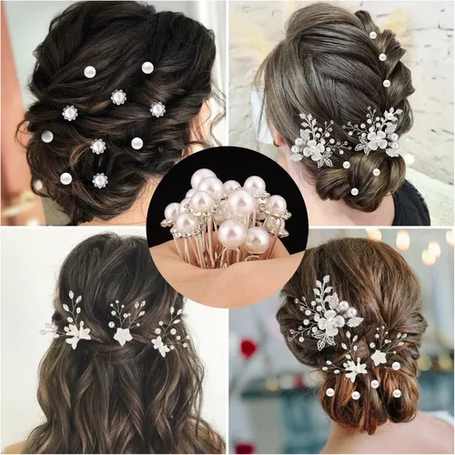 Horquillas Para El Cabello De Novia, Horquillas Pelo Mujer