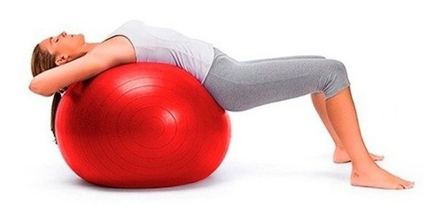Imagen 4 de 10 de Pelota Pilates 50 Cm 600gr Reforzada Yoga Esferodinamia Gym