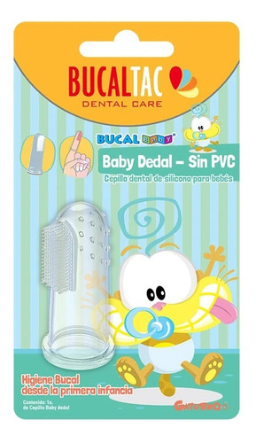 Bucal Tac Gaturro Baby Dedal Cepillo Dental Bebes Silicona 