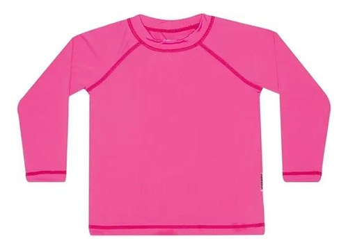 Camiseta Com Proteção Solar Uv Infantil Dedeka Passos Menina