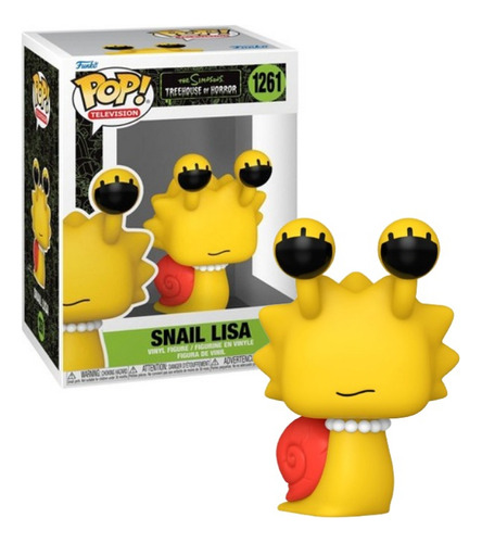 Funko Pop Snail Lisa 1261 Los Simpsons Treehouse Of Horror