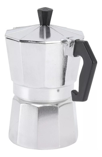 Cafeteira De Acampamento Moka 150ml De Alumínio Octogonal Pa