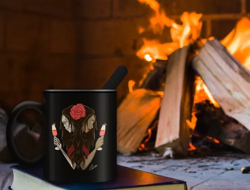 Caneca Rosa Caveira I