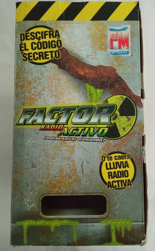 Factor Radio Activo, Juego De Mesa, Podrás Salvar Al Mundo?