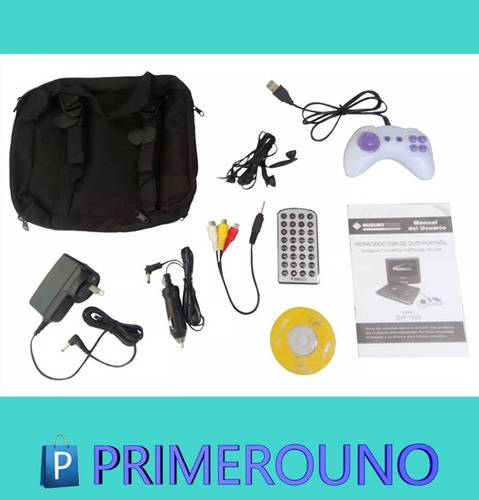 Dvd Portatil Usb Suzuki Viaje Funda Apoyacabezas Auto Pant 7