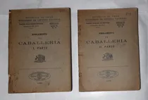 Comprar Reglamento De Caballeria Del Ejercito Chileno 1936 2 Vol.