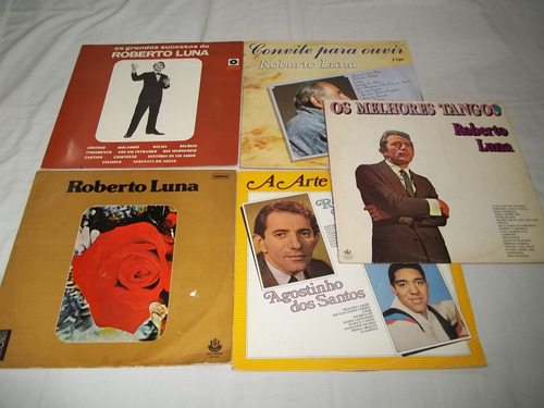 Lp Vinil - Roberto Luna - 5 Discos