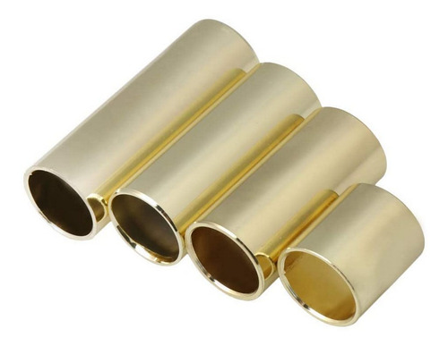 Slide Para Guitarra Acero Inoxidable 4pcs