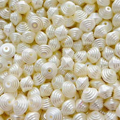 85 Pcs Miçangas Pérola De Pião Para Crianças 50g Diâmetro 12 Mm