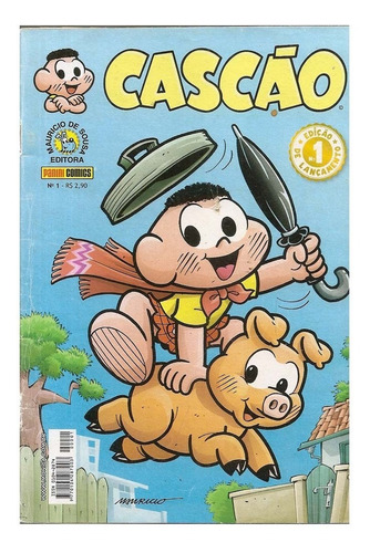 Revista Cascão Nº 1 - A Grama Do Vizinho