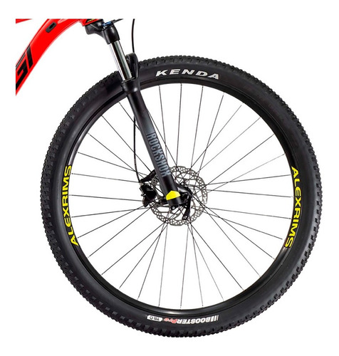 Bicicleta Mtb Aro 29 Oggi Big Wheel 7.2 2022 Vermelho Tam17