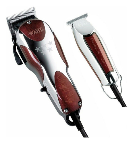 Kit Máquina De Cortar Wahl Magic Clip 220v Wahl Detailer