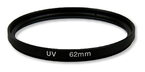 Filtro  Uv 62mm Ø De Protección  Para Lentes