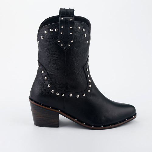 Botas Madame Elle Mujer Tex Atlanta Negro