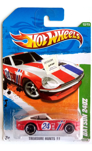 Hot Wheels Datsun 240z Treasure Hunt 2011 Auto Juguete