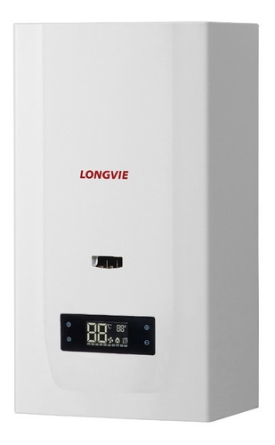 Imagen 1 de 2 de Calefón Longvie Tiro Natural Pilotless 14.5 Litros Cn615ss-n