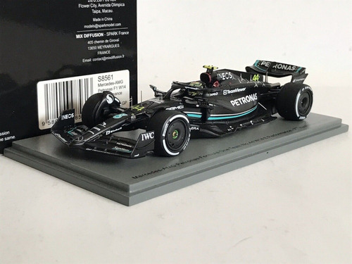 Mercedes Benz Amg W14 Hamilton 2023 1/43 Spark