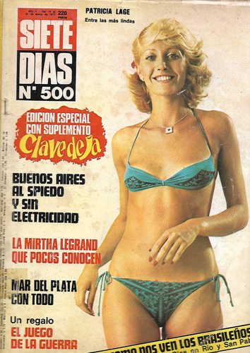 Siete Dias 1977 Zulma Faid Mirtha Legrand Perfumo Casa Cuna