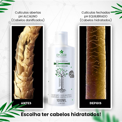 Terapia Capilar Com Shampoo Anti Resíduo E Ph Equilibrium
