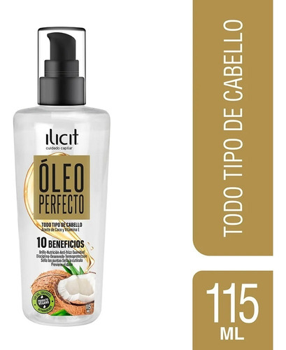 Ilicit Oleo Perfecto Aceite De Coco Vitamina C  115 Ml