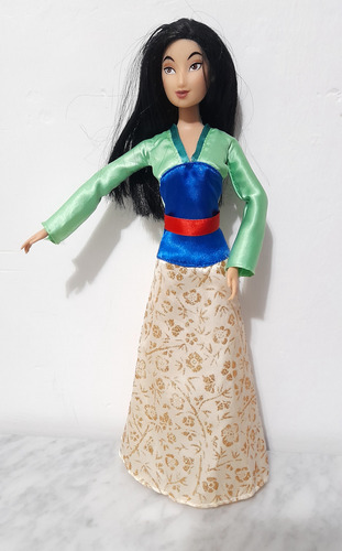 Mulan Princesa Muñeca Disney Store 2021 (Usado)