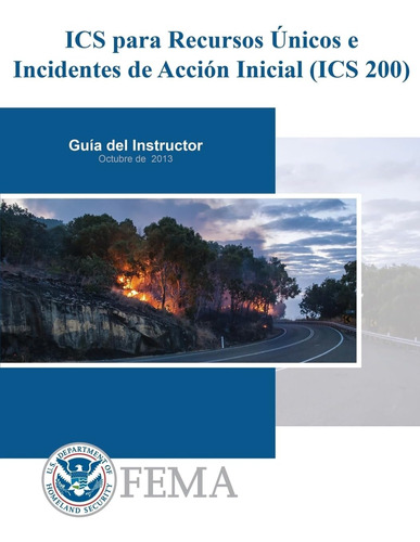 Libro: Ics Para Recursos Unicos E Incidentes De Accion Inici