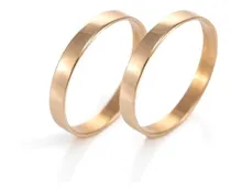 Comprar Alianzas Cinta De 4 Mm Oro 18 Kilates Joyeria Piriz