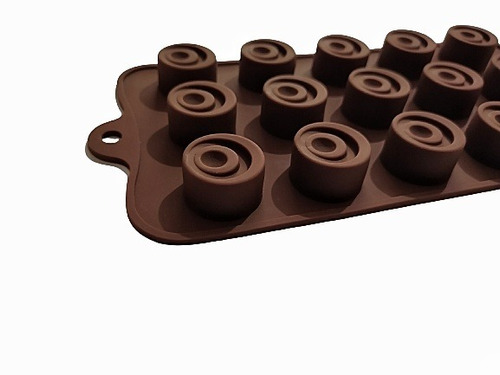 Molde Silicona Bombones Chocolatería Fondant Horno