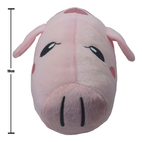 Imagen 4 de 5 de Peluche Hawk Puerquito Star Boar Hat Nanatsu No Taizai Envío