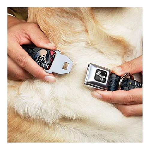 Collar Para Perro, Hebilla Para Cinturón De Seguridad, Dead